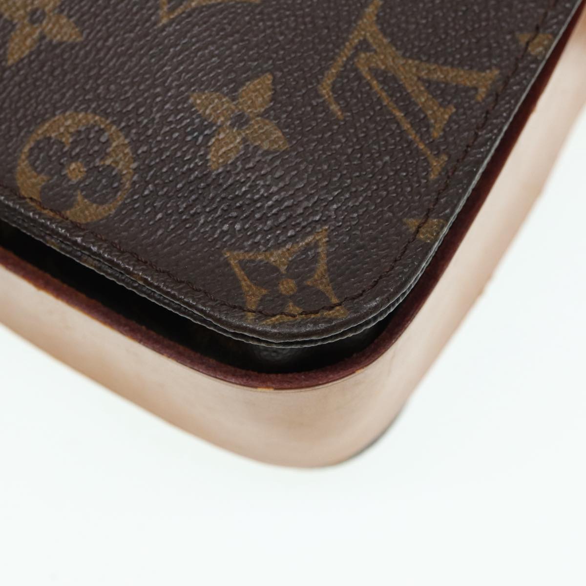 LOUIS VUITTON Monogram Cartouchiere GM Shoulder Bag M51252 LV 86787