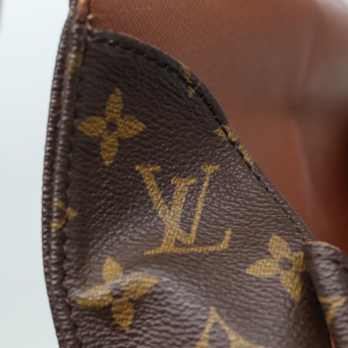 LOUIS VUITTON Monogram Cartouchiere GM Shoulder Bag M51252 LV 86787