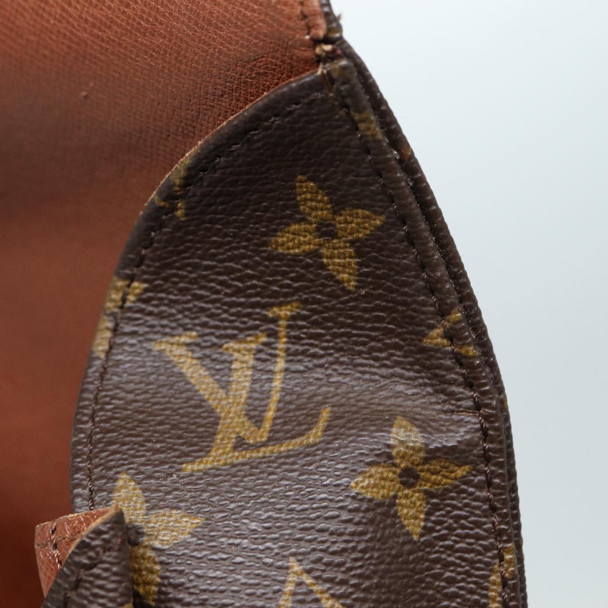 LOUIS VUITTON Monogram Cartouchiere GM Shoulder Bag M51252 LV 86787
