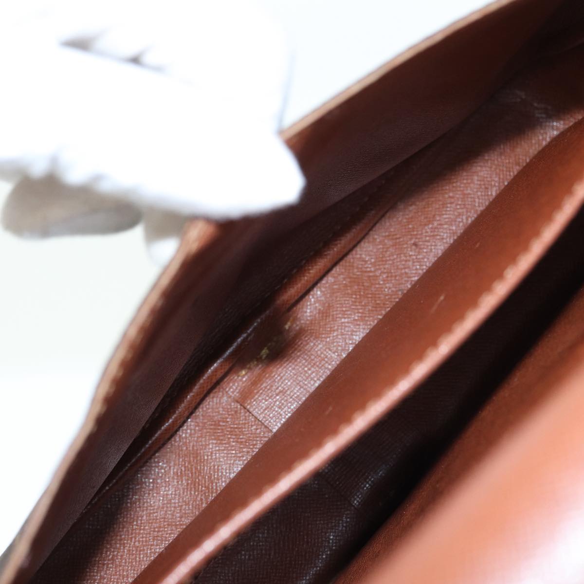 LOUIS VUITTON Monogram Cartouchiere GM Shoulder Bag M51252 LV 86787