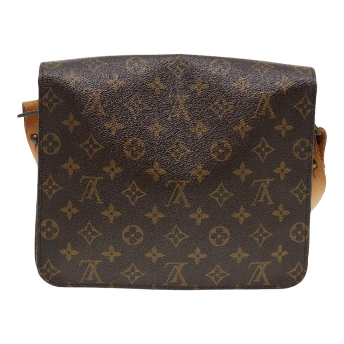 LOUIS VUITTON Monogram Cartouchiere GM Shoulder Bag M51252 LV 86787