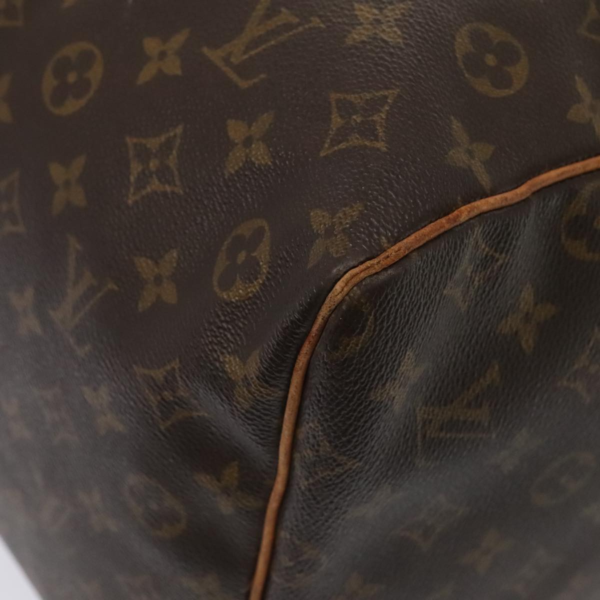LOUIS VUITTON Monogram Keepall 60 Boston Bag M41422 LV 86843
