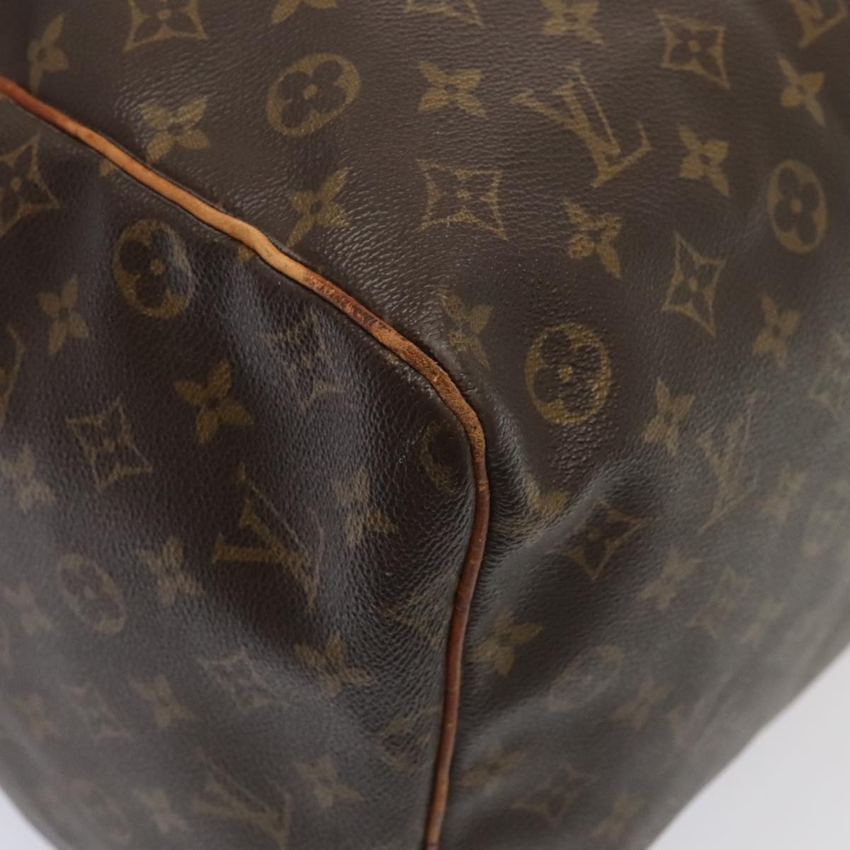 LOUIS VUITTON Monogram Keepall 60 Boston Bag M41422 LV 86843