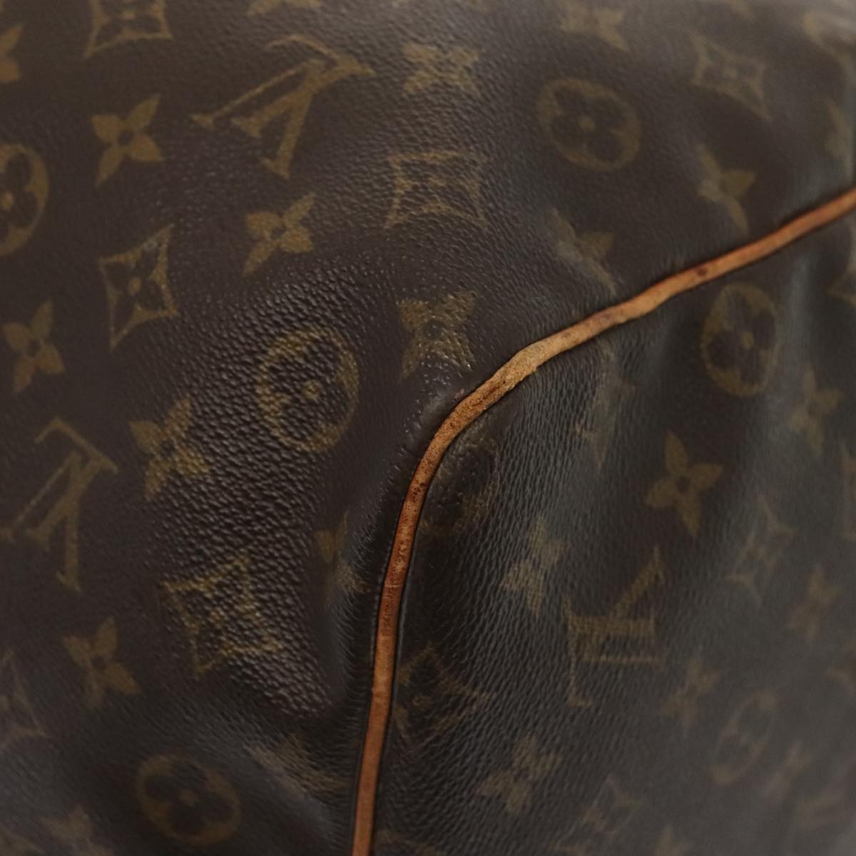 LOUIS VUITTON Monogram Keepall 60 Boston Bag M41422 LV 86843