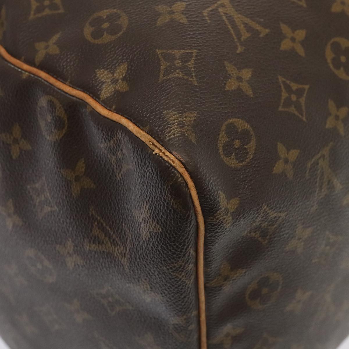 LOUIS VUITTON Monogram Keepall 60 Boston Bag M41422 LV 86843