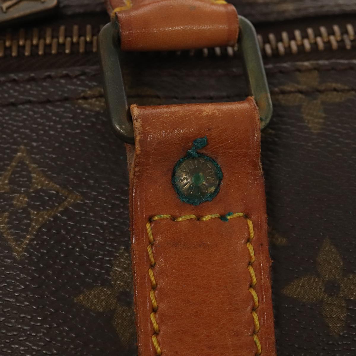 LOUIS VUITTON Monogram Keepall 60 Boston Bag M41422 LV 86843