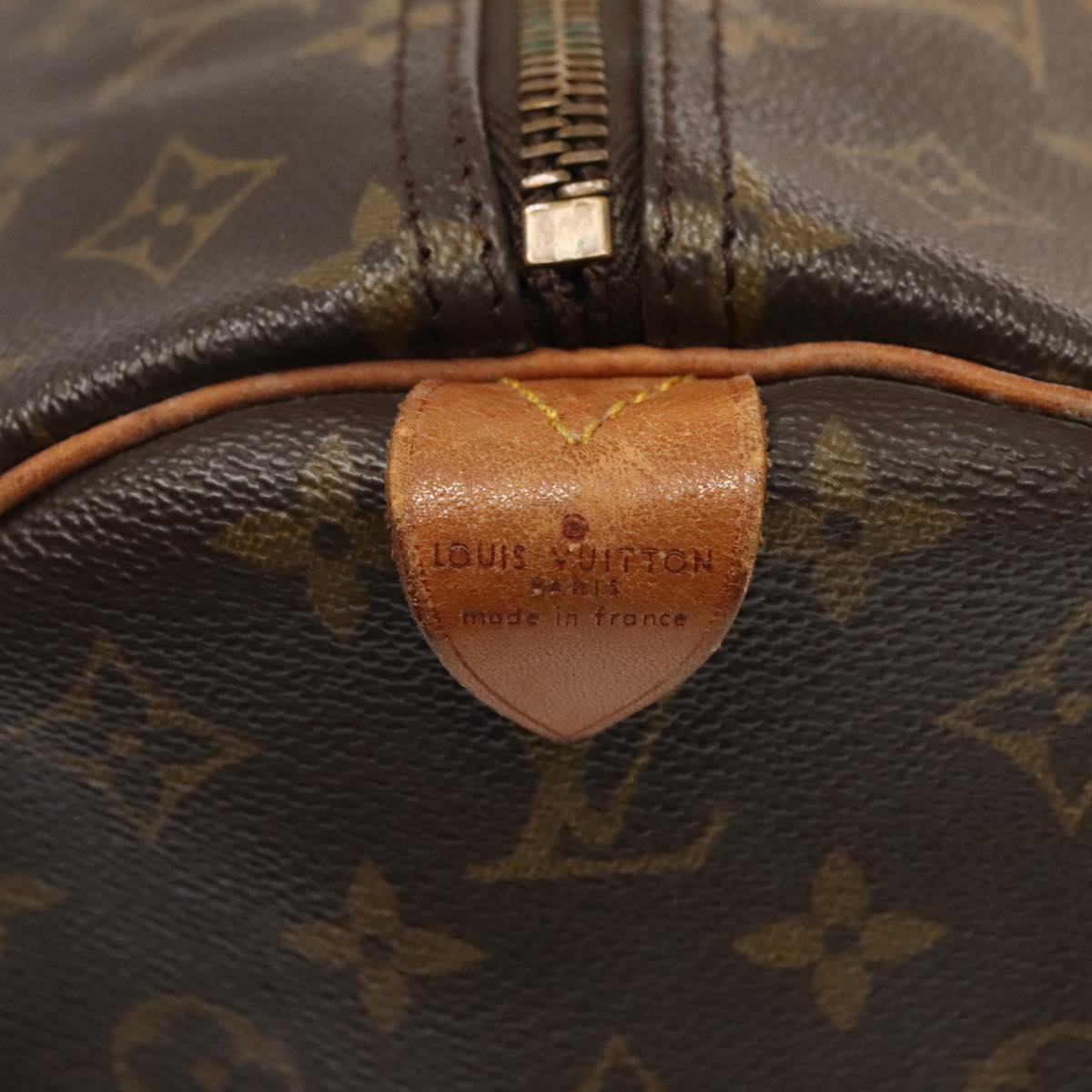 LOUIS VUITTON Monogram Keepall 60 Boston Bag M41422 LV 86843