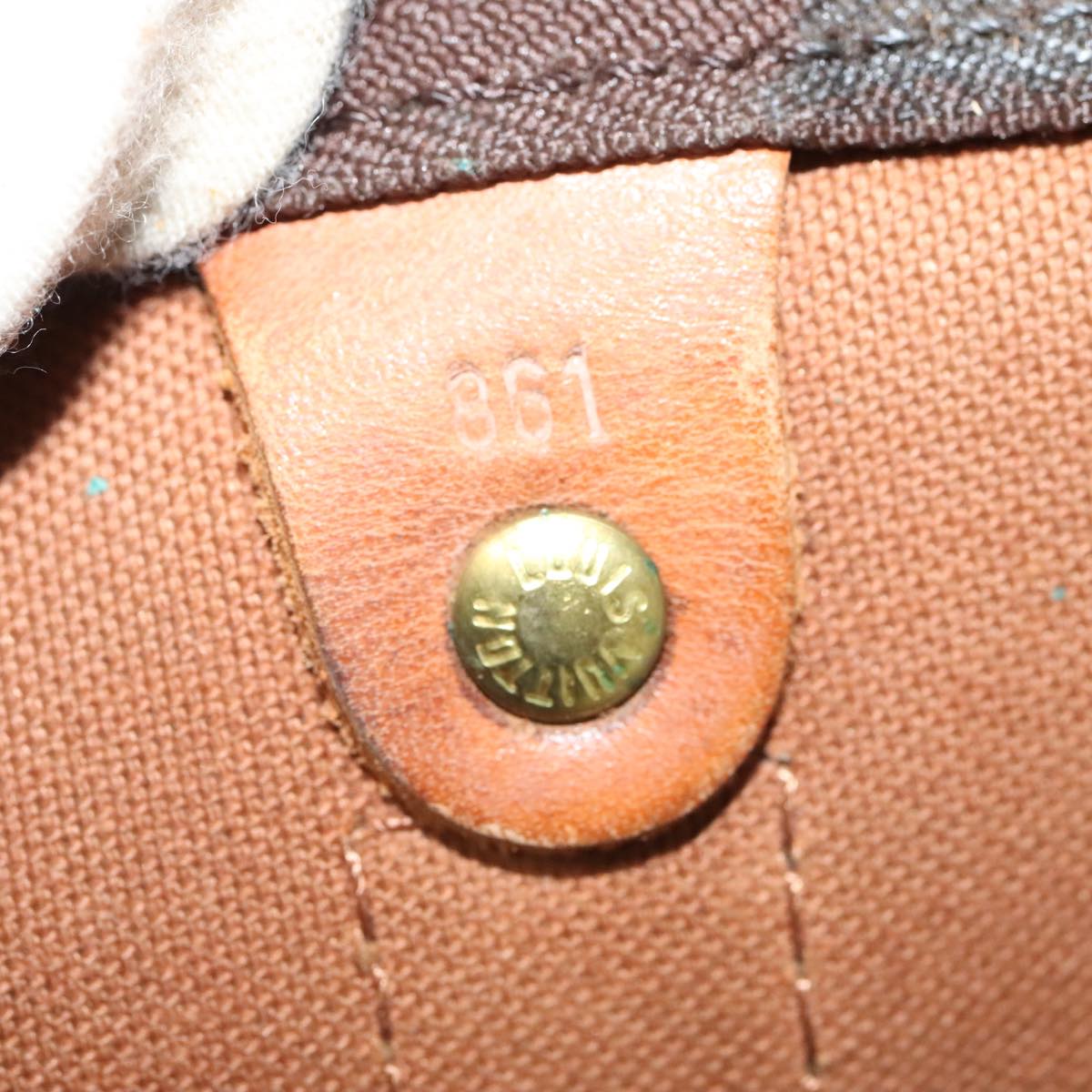 LOUIS VUITTON Monogram Keepall 60 Boston Bag M41422 LV 86843