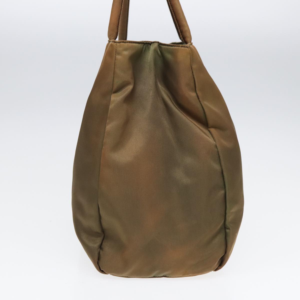 Luxury Prada Hand Bag Nylon Brown  86874