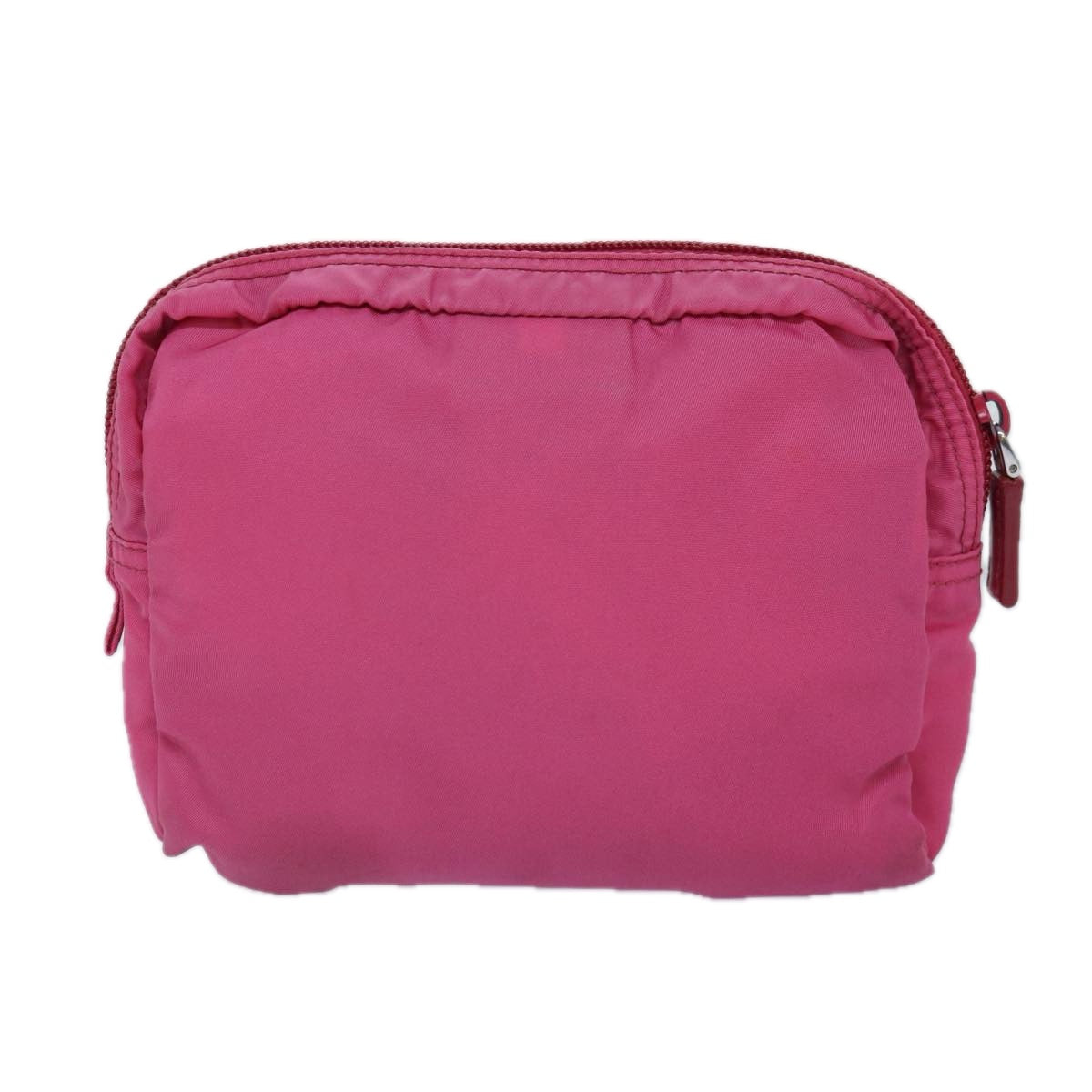 Luxury Prada Pouch Nylon Silver Pink  86890