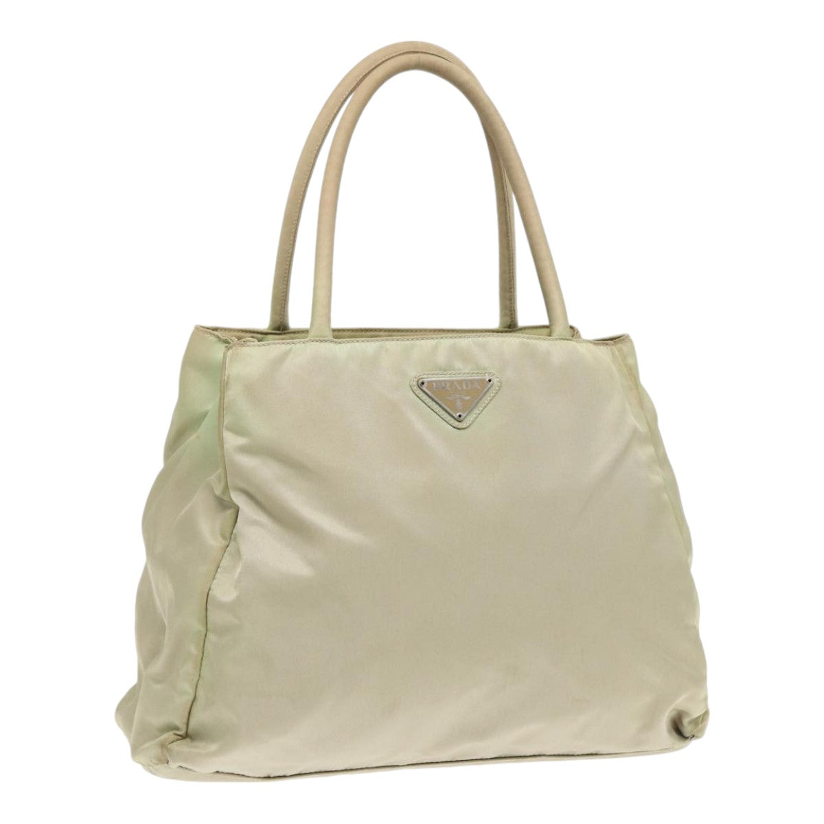 Luxury Prada Hand Bag Nylon Beige  86907