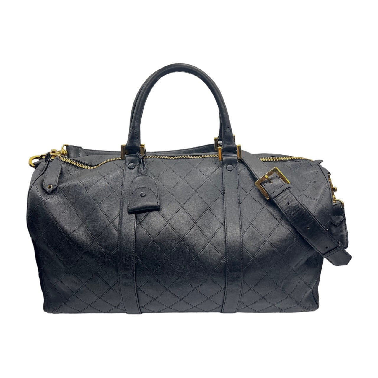 Luxury Chanel Vintage Double Stitch Duffle Bag