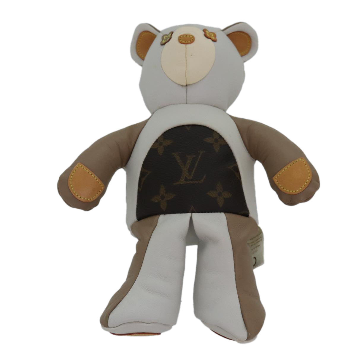 LOUIS VUITTON Monogram Teddy Bear GI0142 LV 86983A