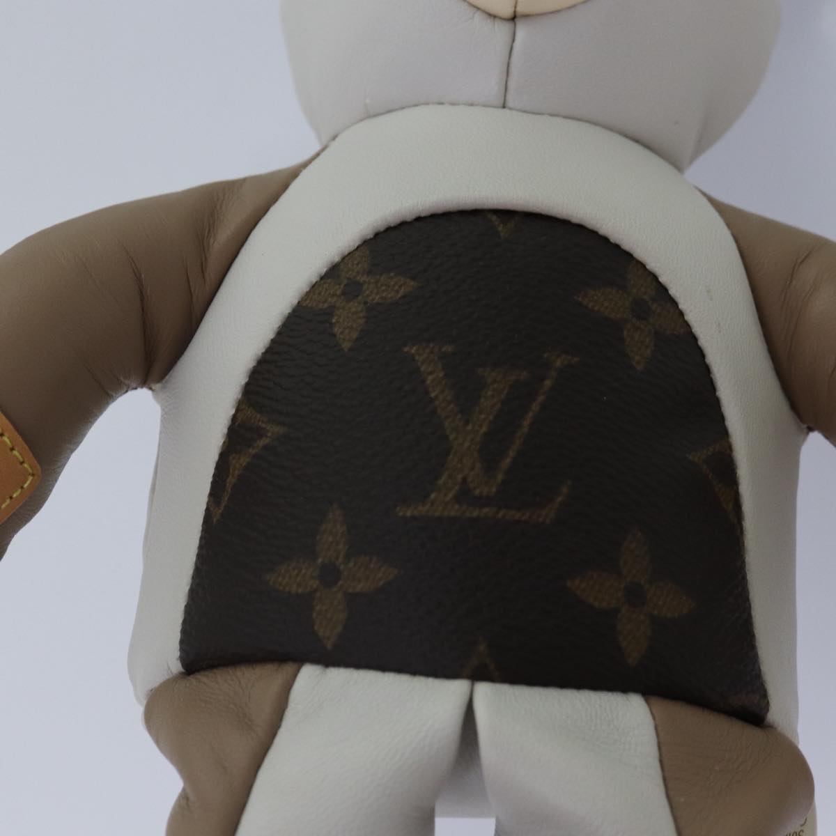 LOUIS VUITTON Monogram Teddy Bear GI0142 LV 86983A