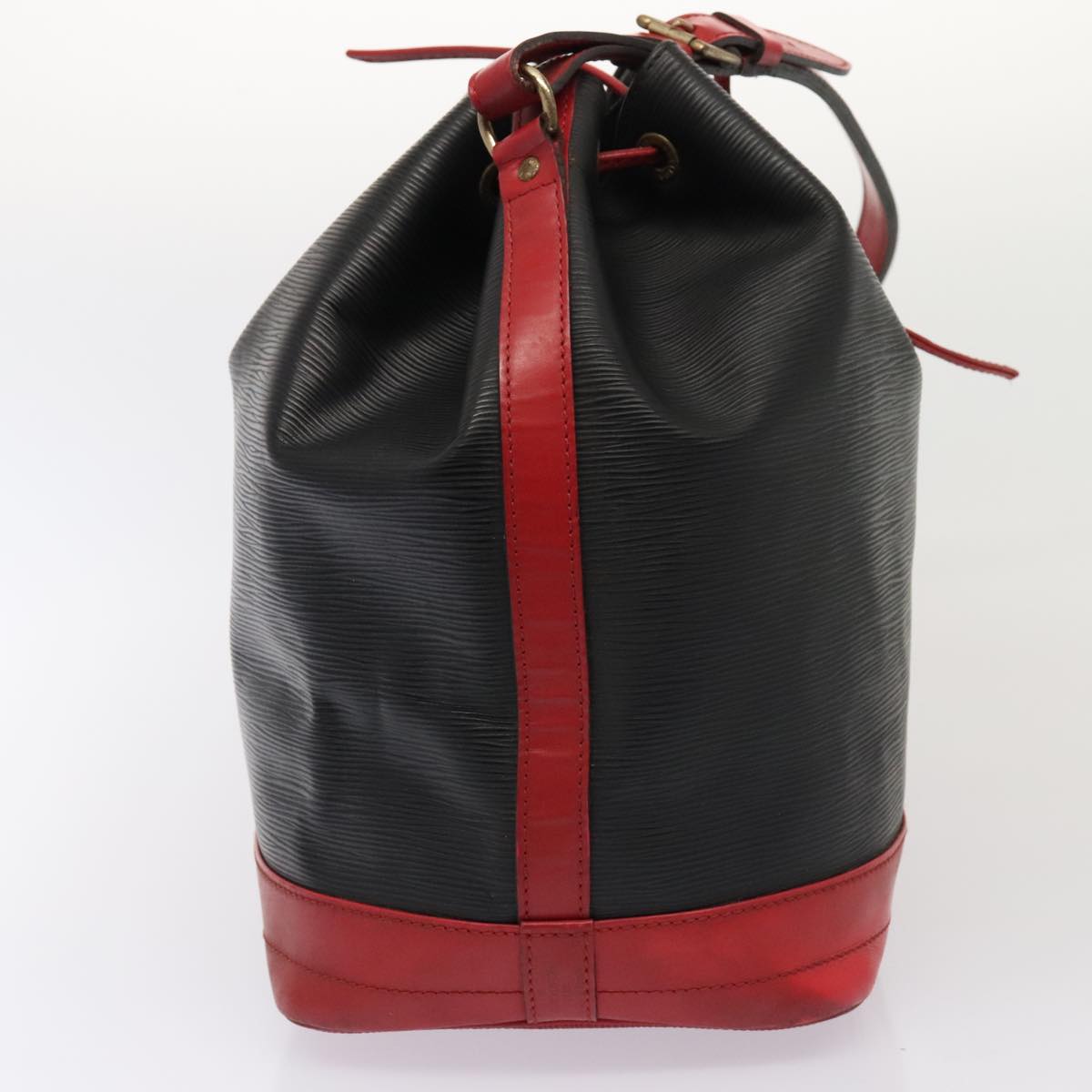 LOUIS VUITTON Epi Noe Shoulder Bag By color Black Red M44017 LV 86988