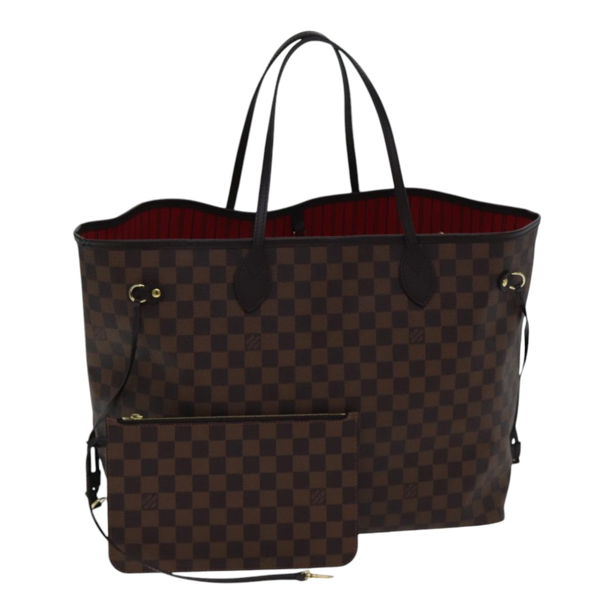 LOUIS VUITTON Damier Ebene Neverfull GM Tote Bag N51106 LV 86989SA