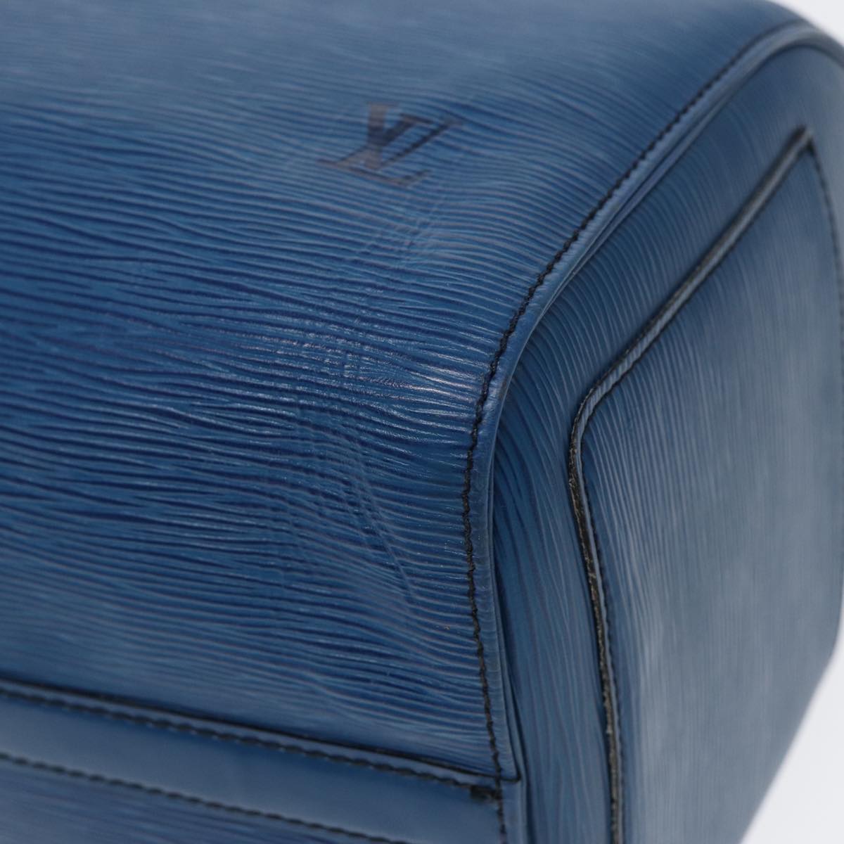 LOUIS VUITTON Epi Speedy 35 Hand Bag Toledo Blue M42995 LV 86994