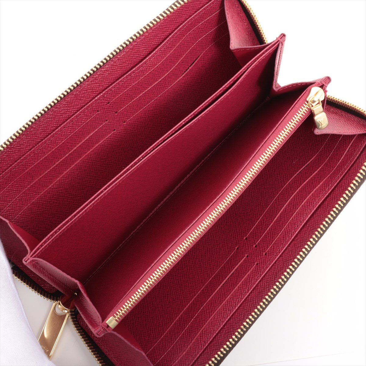 Louis Vuitton Monogram  Wallet M41895 Fushai Round Zip Wallet
