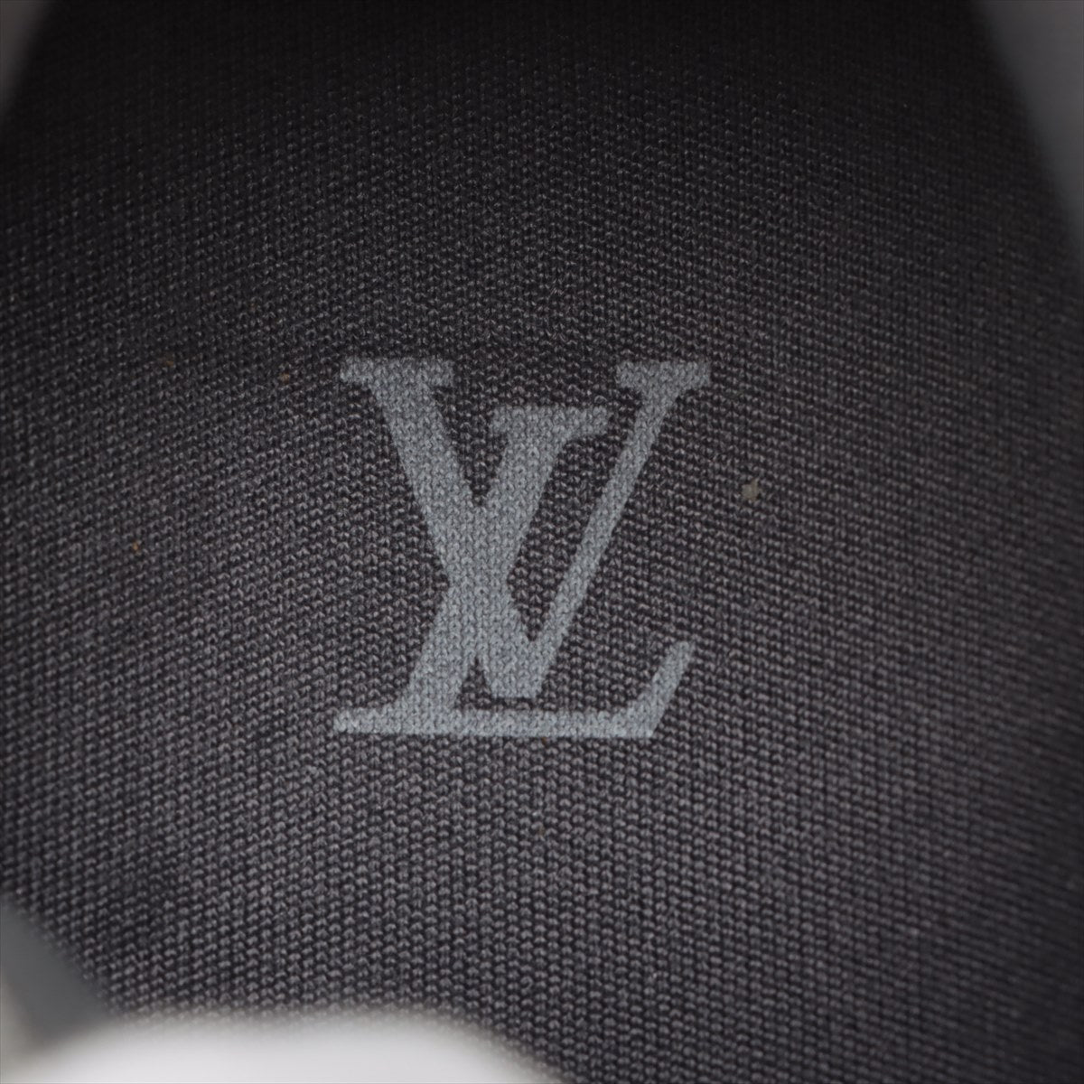 Louis Vuitton LV Trainer Line 19 Years Wool Trainers 7 1/2  Grey NV0169 ed Switched Switched