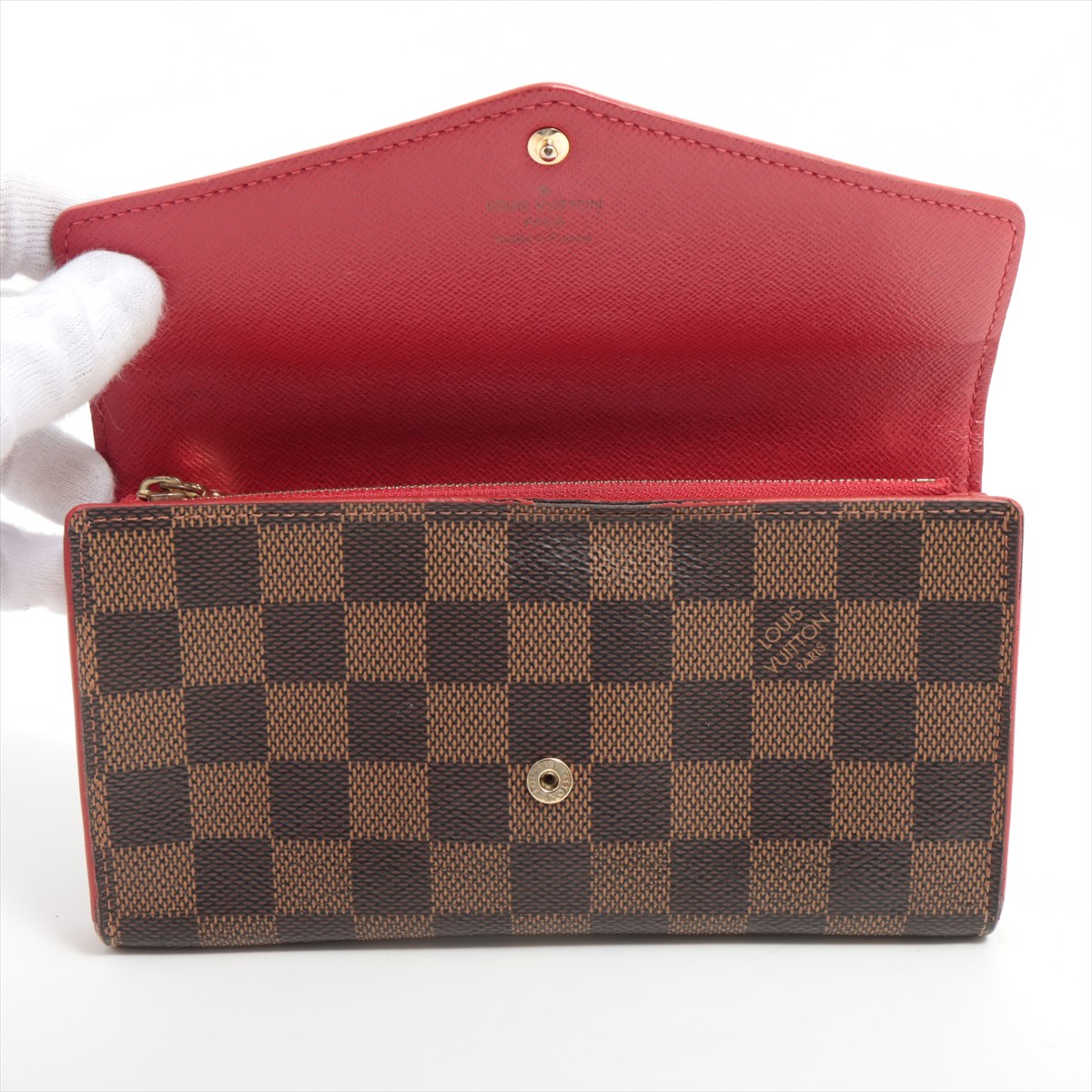 Louis Vuitton Damier Evenu Stads Portfoliosara N60123