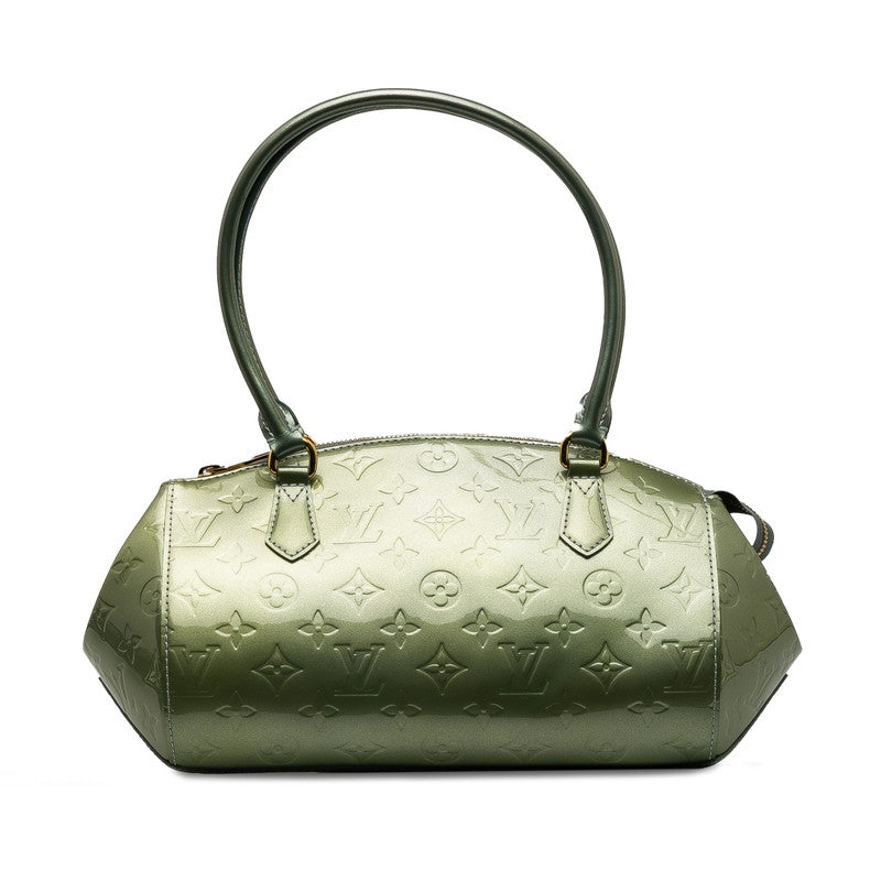 Louis Vuitton Monogram Vernis Shawwood PM Tote Bag M91560 Zivl Green Patent Leather  Louis Vuitton