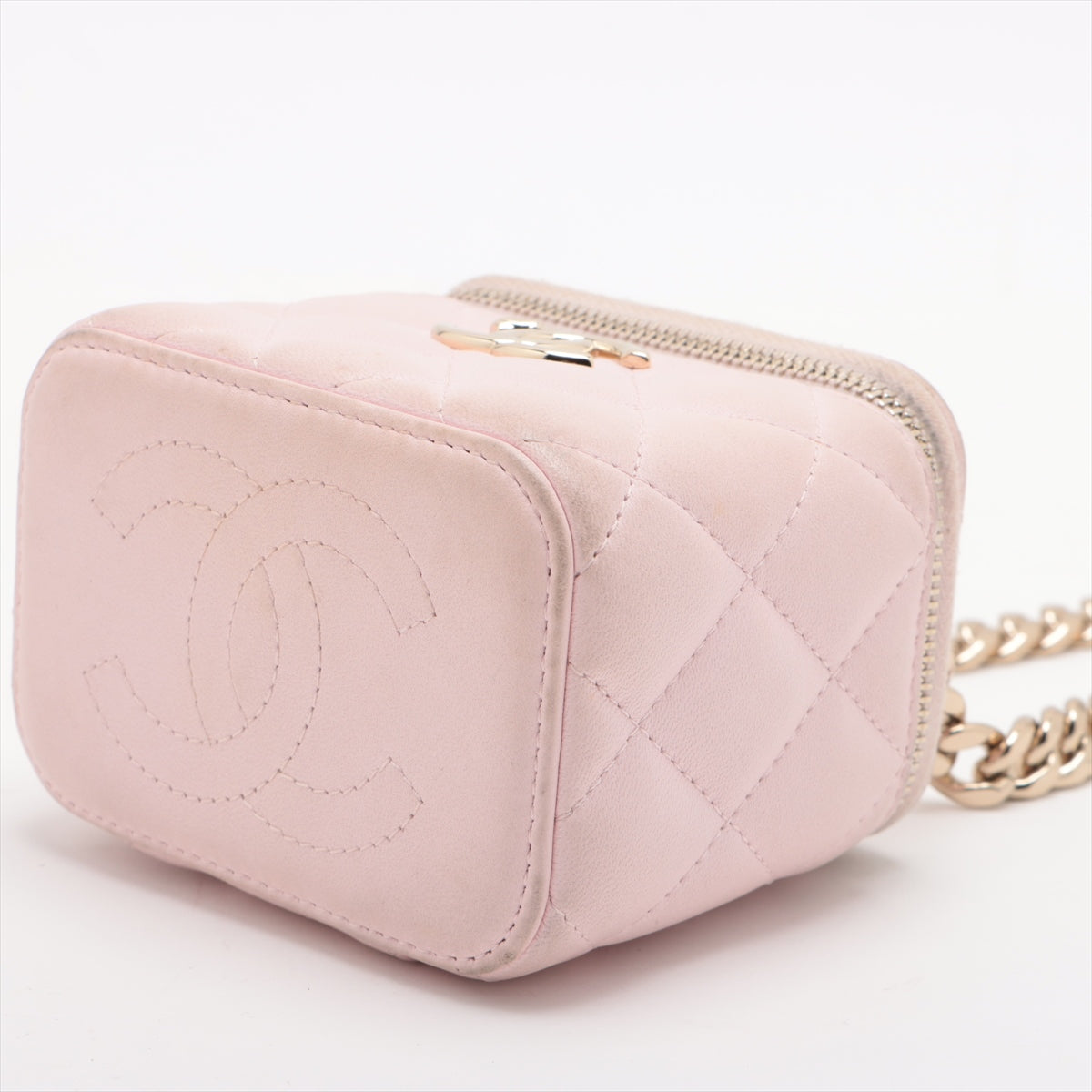 Chanel Matrasse  Chain Shoulder Bag Vanity Pink G  32rd
