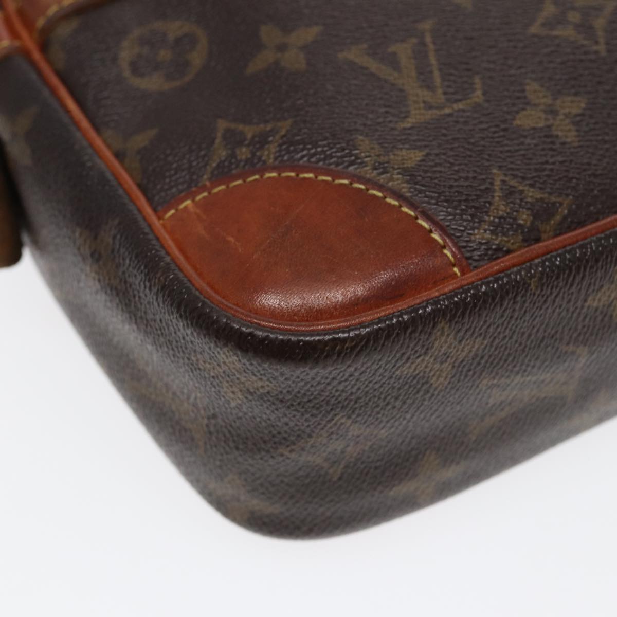 LOUIS VUITTON Monogram Compiegne 28 Clutch Bag M51845 LV 87016