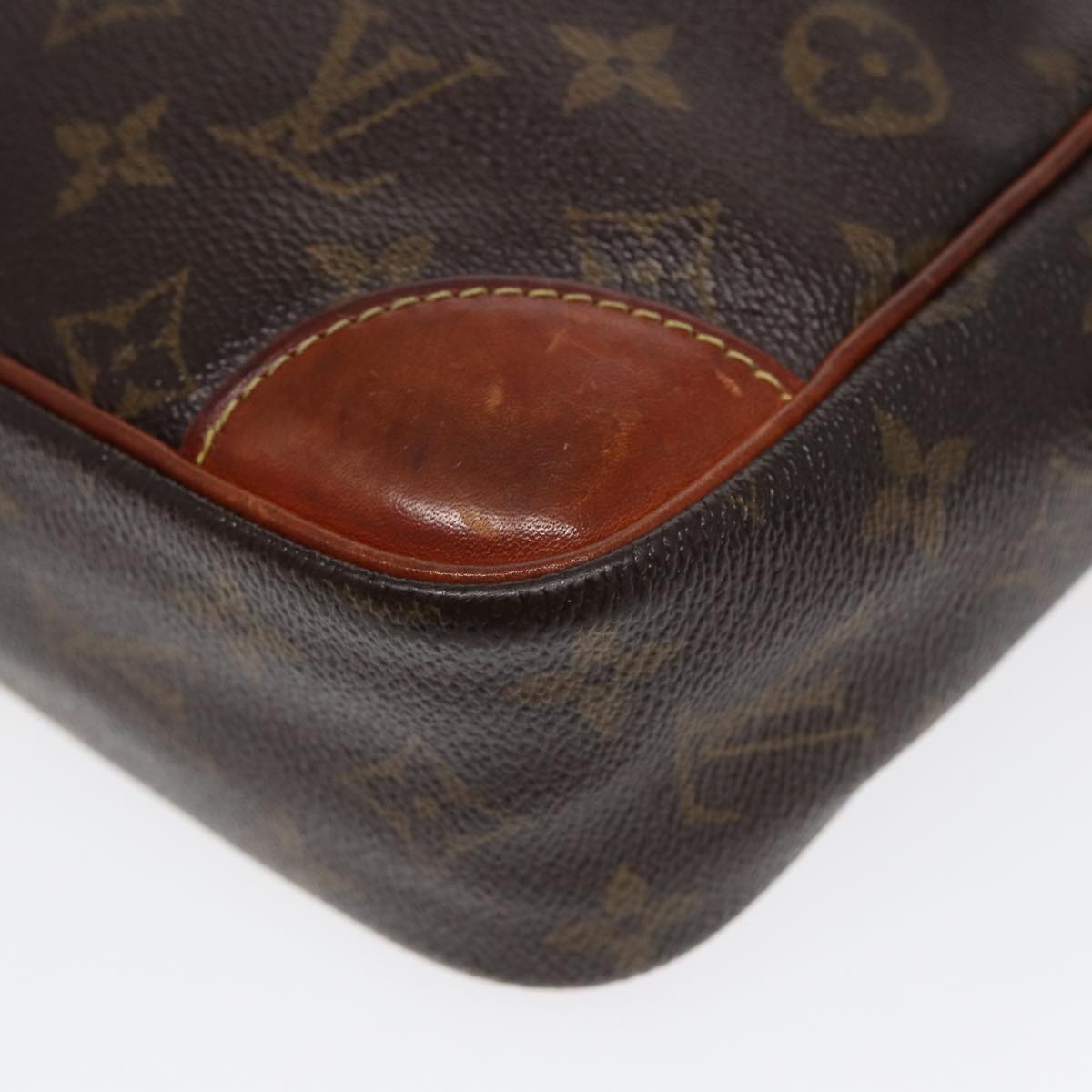 LOUIS VUITTON Monogram Compiegne 28 Clutch Bag M51845 LV 87016