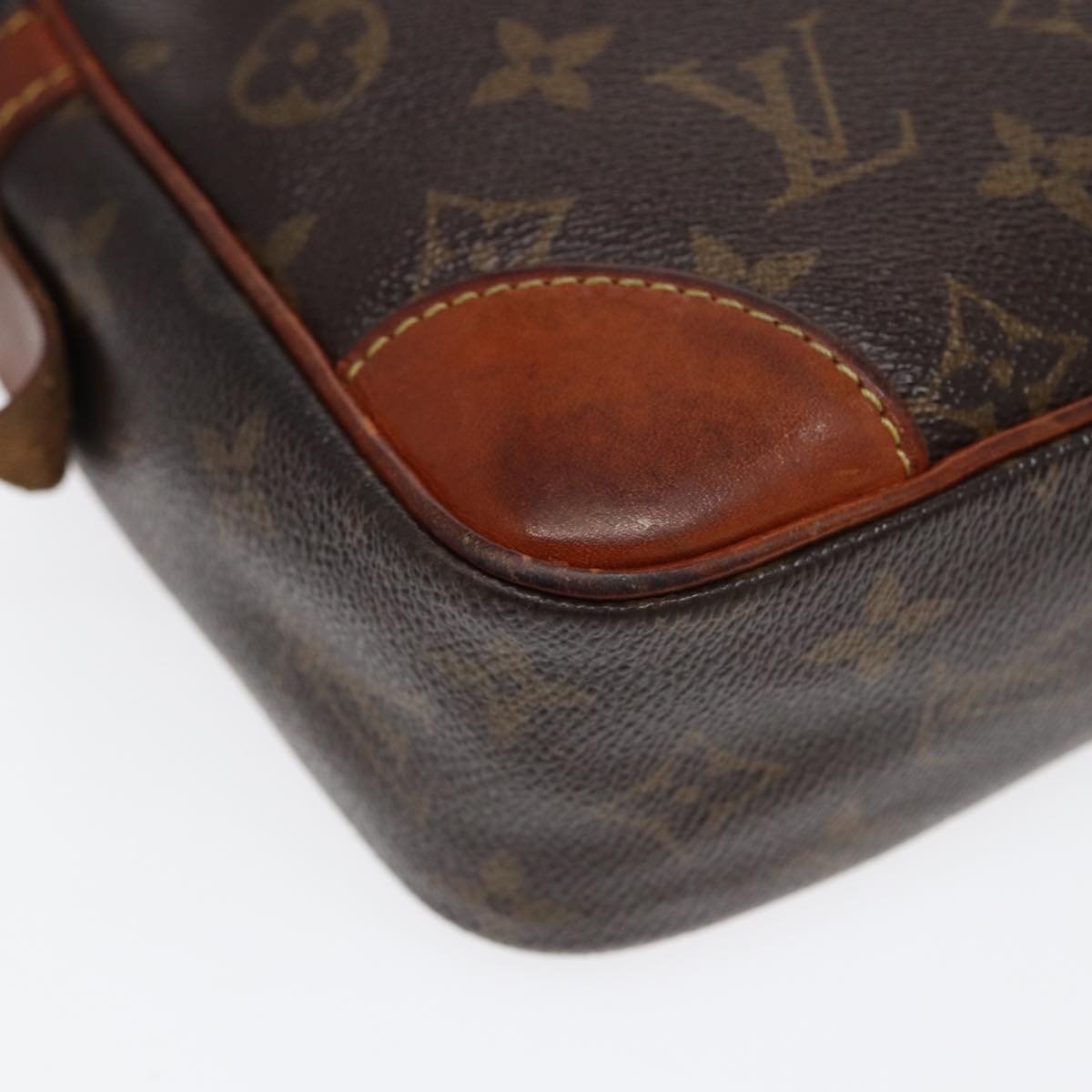 LOUIS VUITTON Monogram Compiegne 28 Clutch Bag M51845 LV 87016