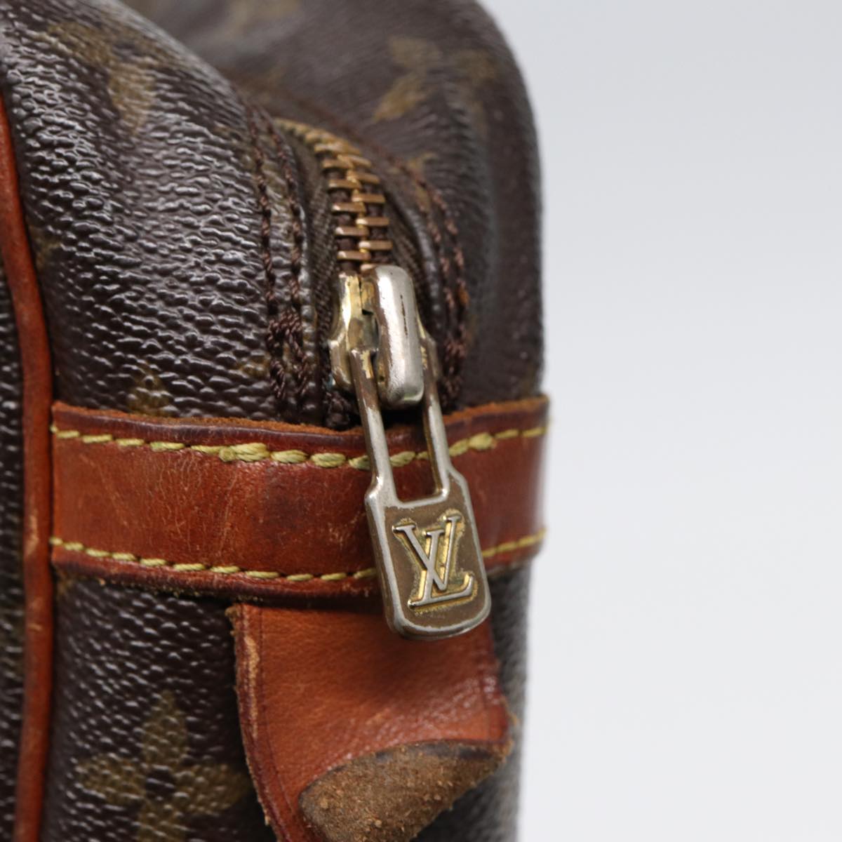 LOUIS VUITTON Monogram Compiegne 28 Clutch Bag M51845 LV 87016