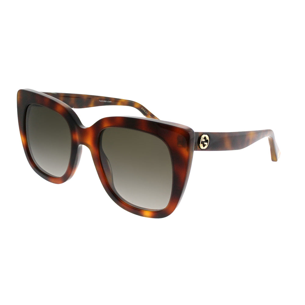 Gucci  GG 0163S 002 Womens Cat-Eye Sunglasses
