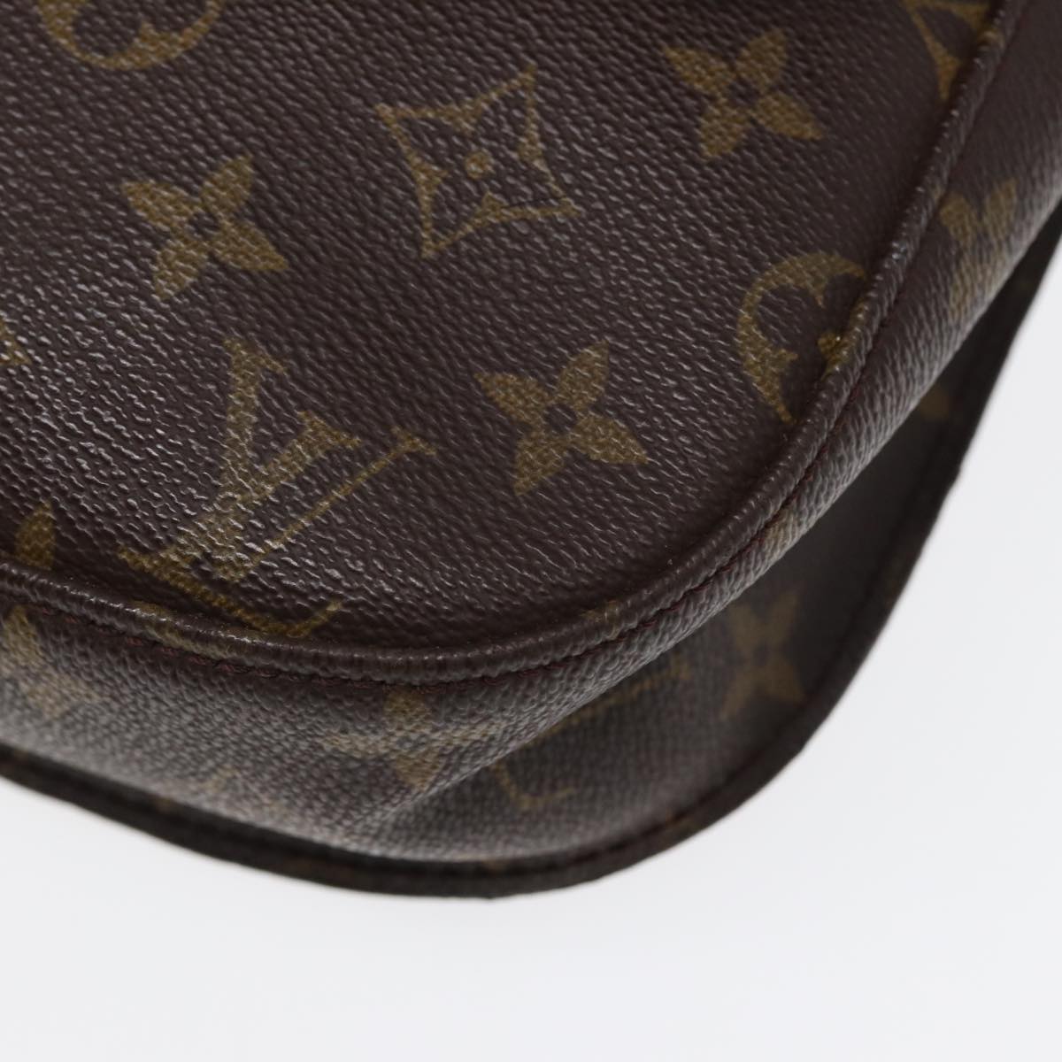 LOUIS VUITTON Monogram Saint Cloud GM Shoulder Bag M51242 LV 87184
