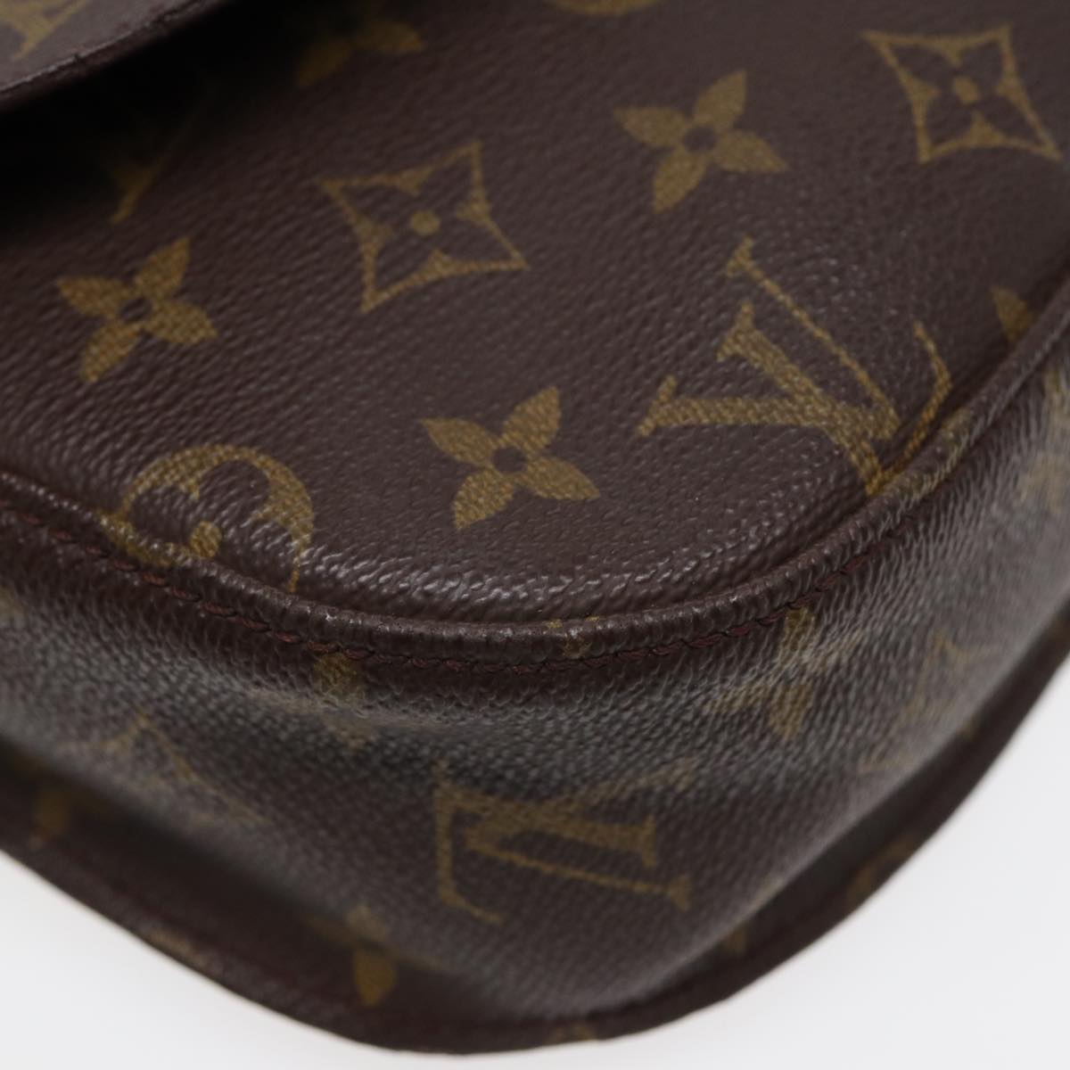LOUIS VUITTON Monogram Saint Cloud GM Shoulder Bag M51242 LV 87184