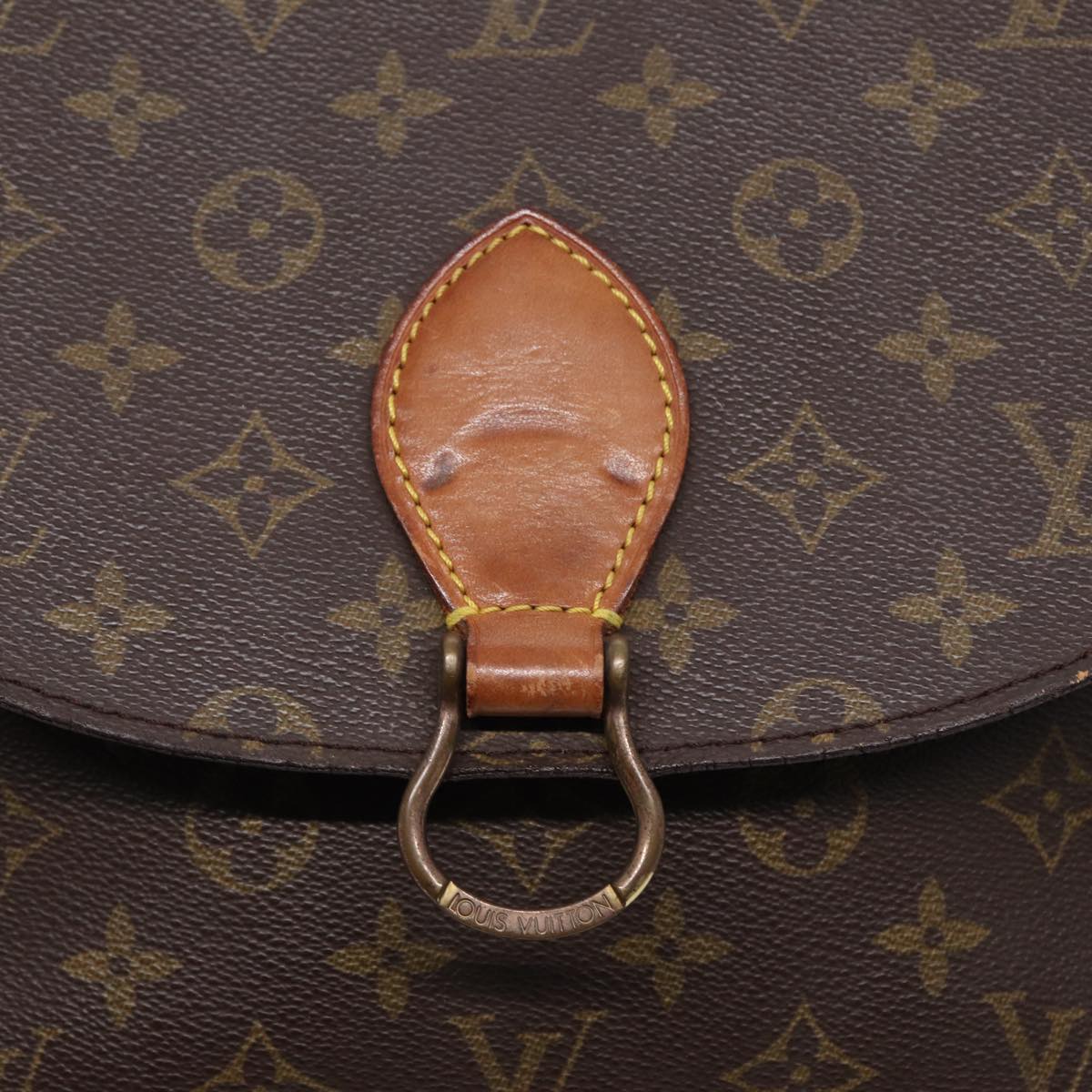 LOUIS VUITTON Monogram Saint Cloud GM Shoulder Bag M51242 LV 87184