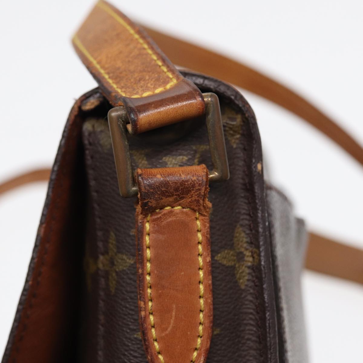 LOUIS VUITTON Monogram Saint Cloud GM Shoulder Bag M51242 LV 87184