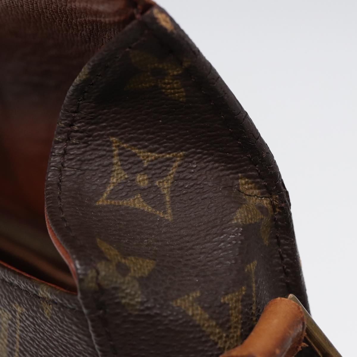 LOUIS VUITTON Monogram Saint Cloud GM Shoulder Bag M51242 LV 87184
