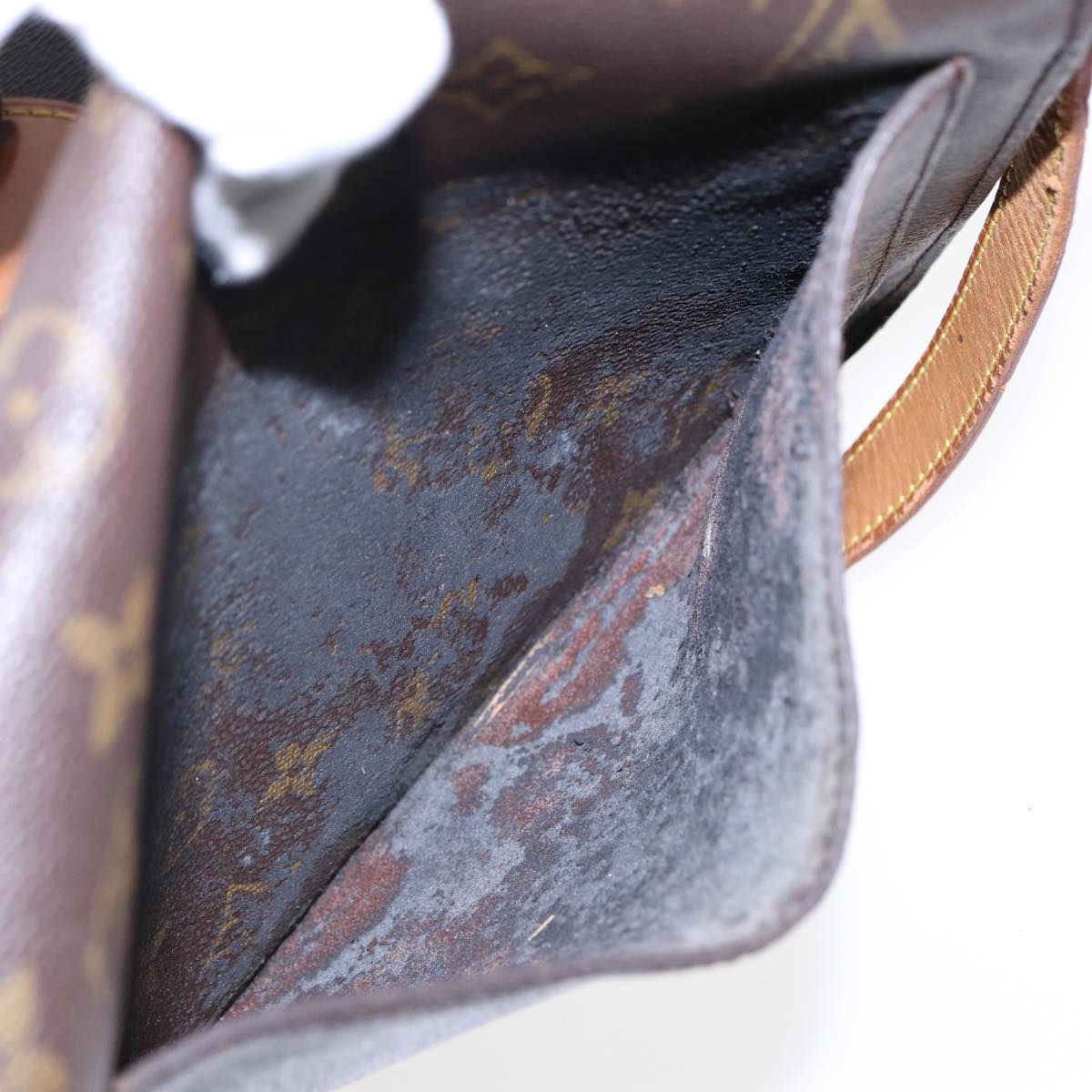 LOUIS VUITTON Monogram Saint Cloud GM Shoulder Bag M51242 LV 87184