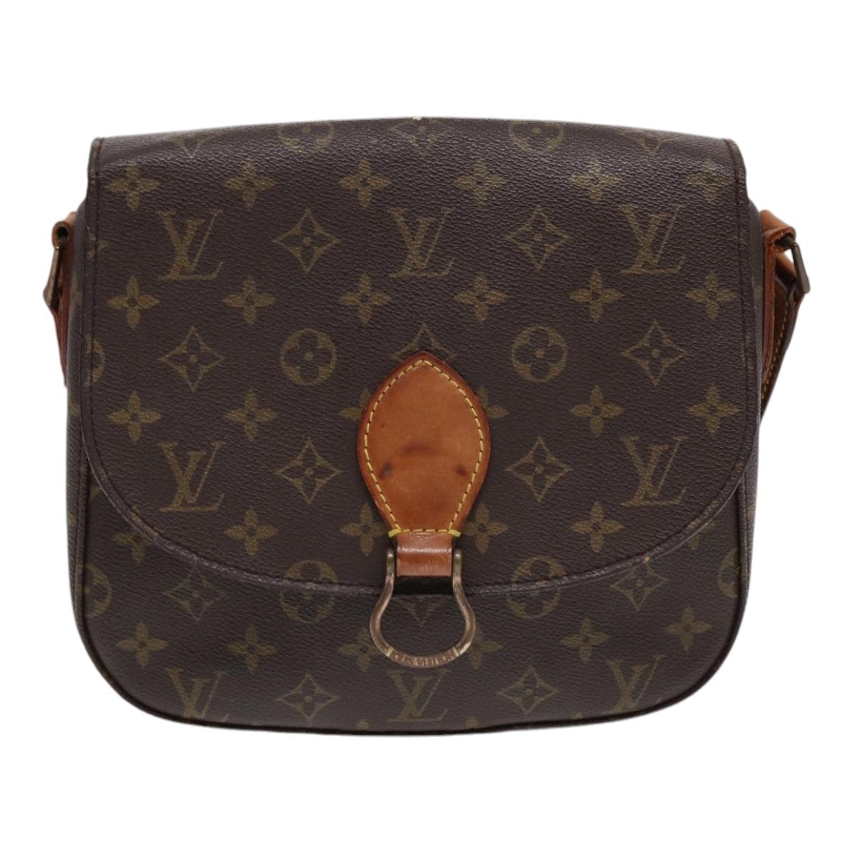 LOUIS VUITTON Monogram Saint Cloud GM Shoulder Bag M51242 LV 87184