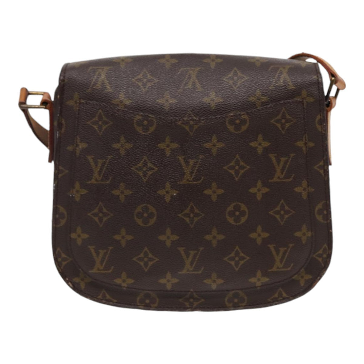 LOUIS VUITTON Monogram Saint Cloud GM Shoulder Bag M51242 LV 87184