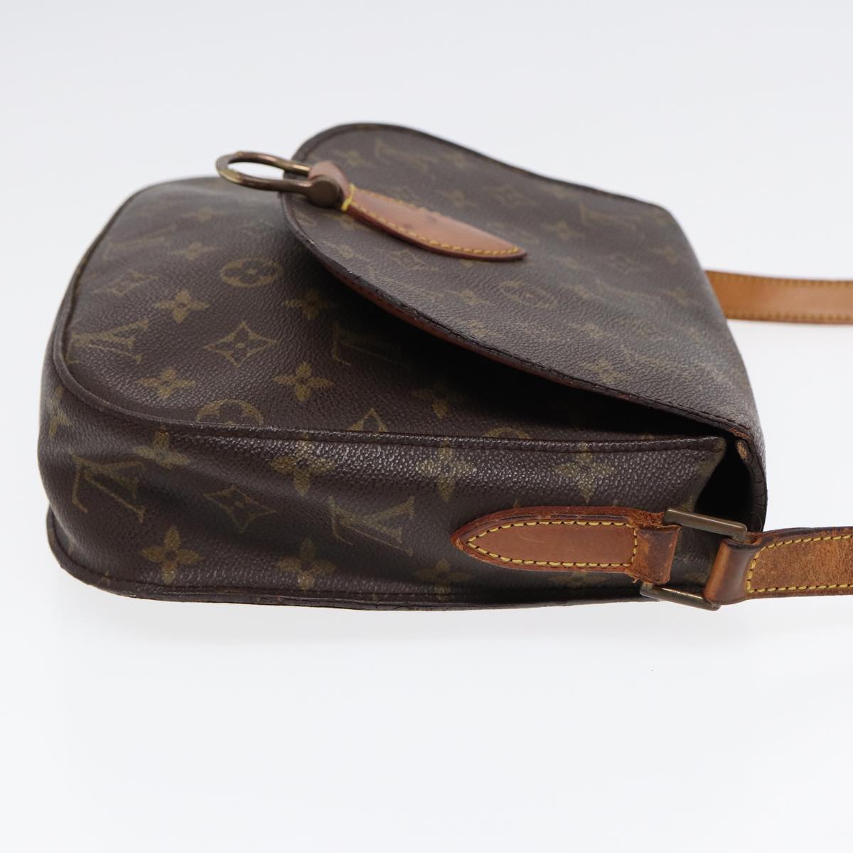 LOUIS VUITTON Monogram Saint Cloud GM Shoulder Bag M51242 LV 87184