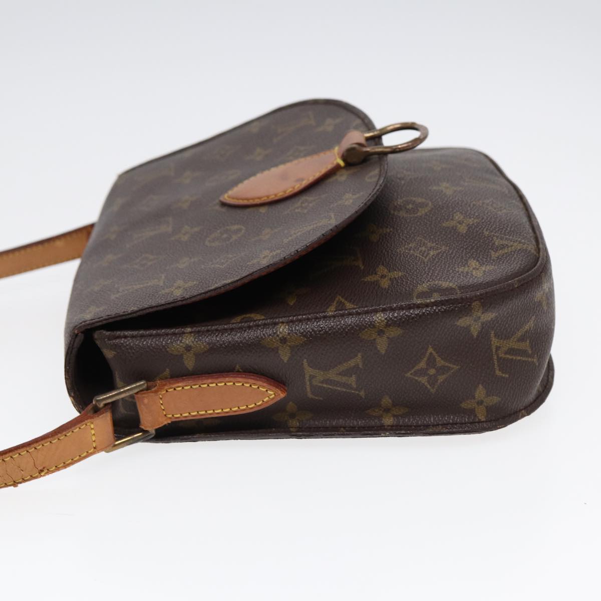 LOUIS VUITTON Monogram Saint Cloud GM Shoulder Bag M51242 LV 87184
