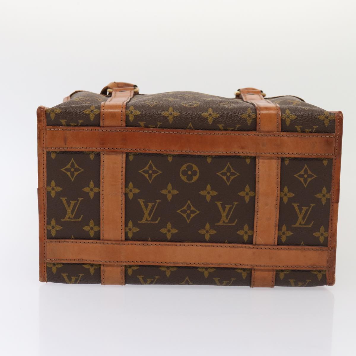 LOUIS VUITTON Monogram Sac Shan 30 Pet Carry M42024 LV 87233