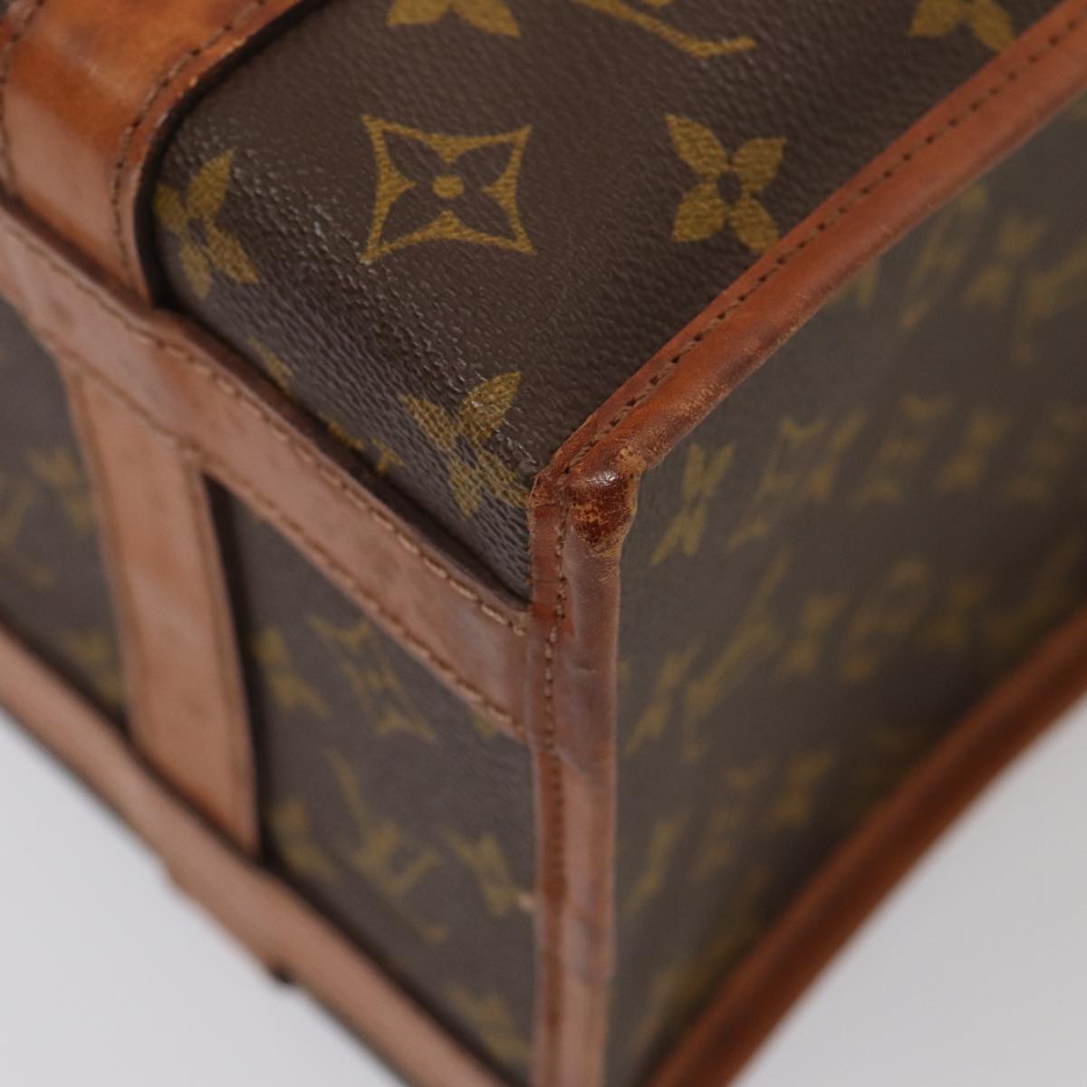 LOUIS VUITTON Monogram Sac Shan 30 Pet Carry M42024 LV 87233