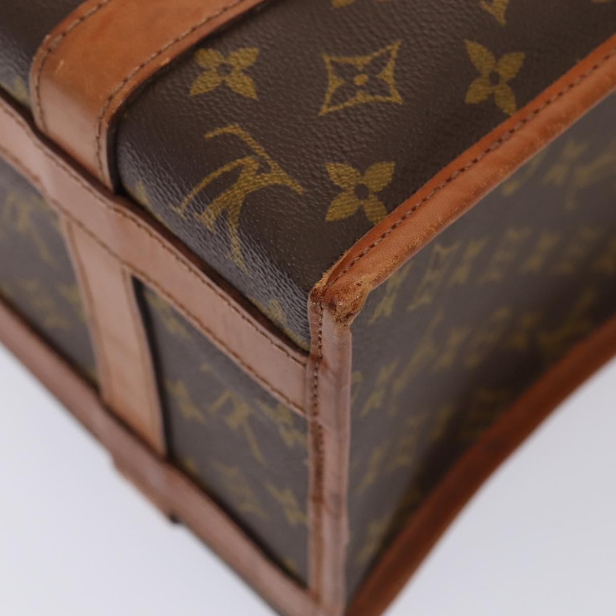 LOUIS VUITTON Monogram Sac Shan 30 Pet Carry M42024 LV 87233