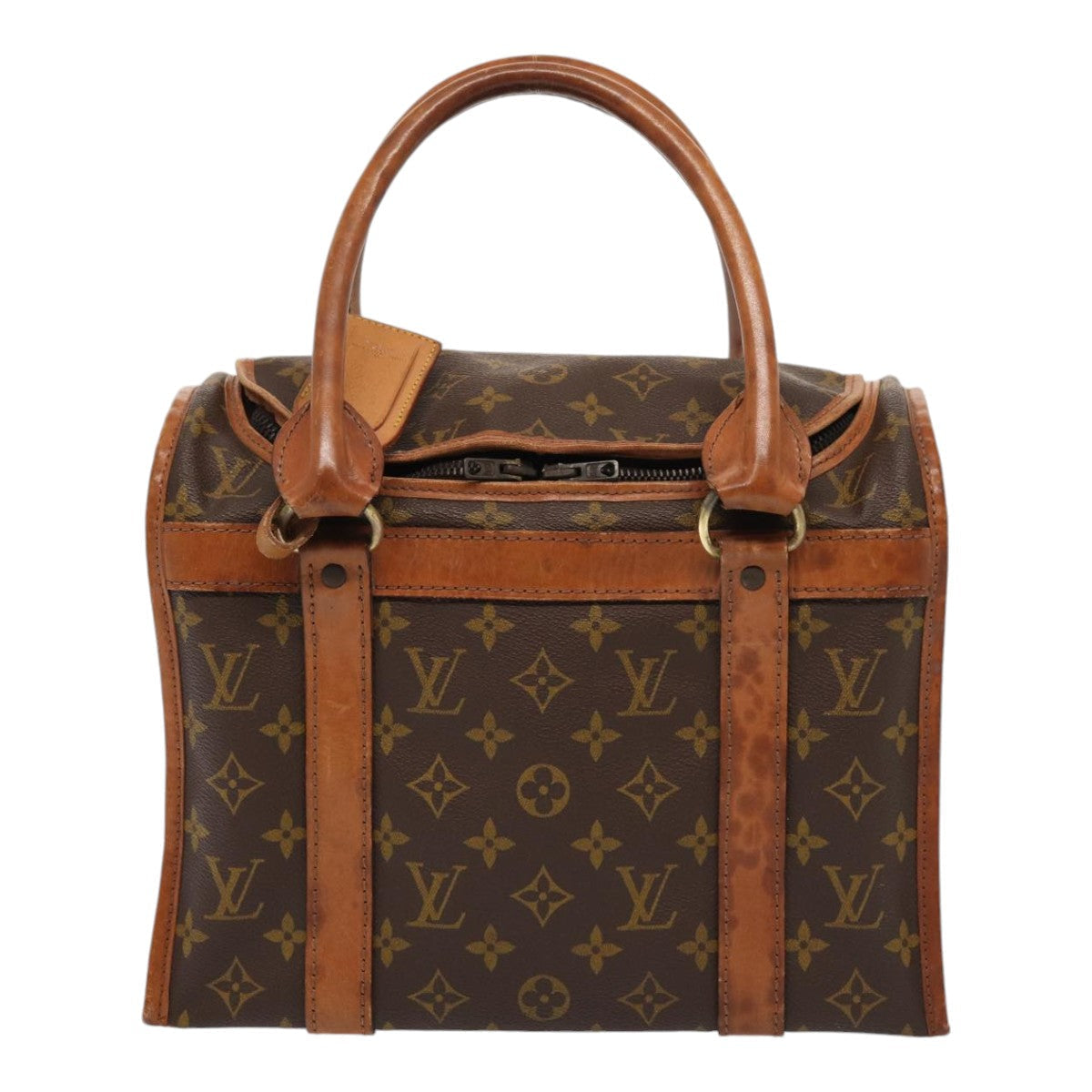 LOUIS VUITTON Monogram Sac Shan 30 Pet Carry M42024 LV 87233