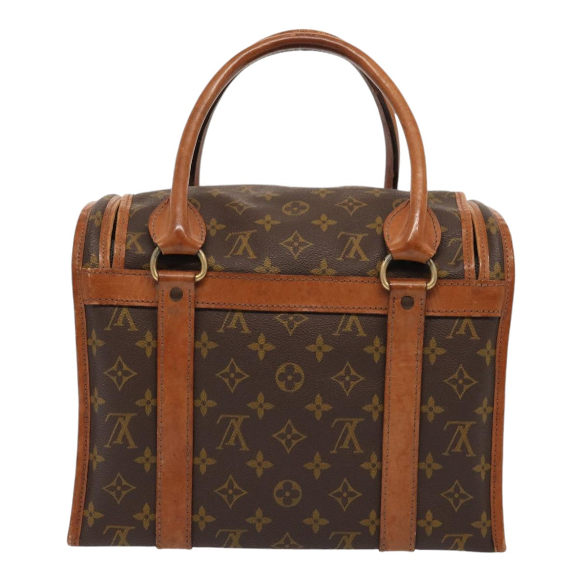 LOUIS VUITTON Monogram Sac Shan 30 Pet Carry M42024 LV 87233
