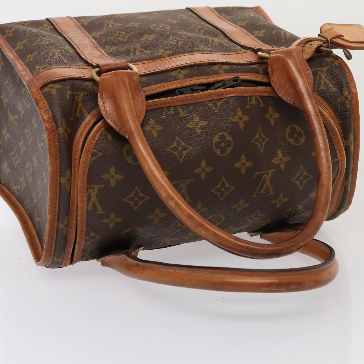 LOUIS VUITTON Monogram Sac Shan 30 Pet Carry M42024 LV 87233