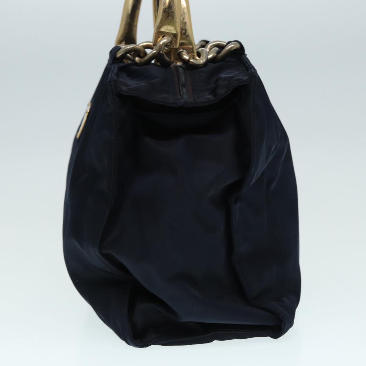 Luxury Prada Hand Bag Nylon Navy  87347
