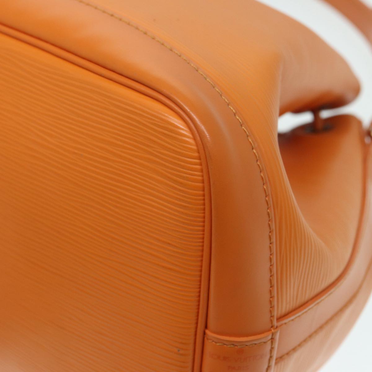 LOUIS VUITTON Epi Petit Noe Shoulder Bag Orange Mandarin M5901H LV 87364