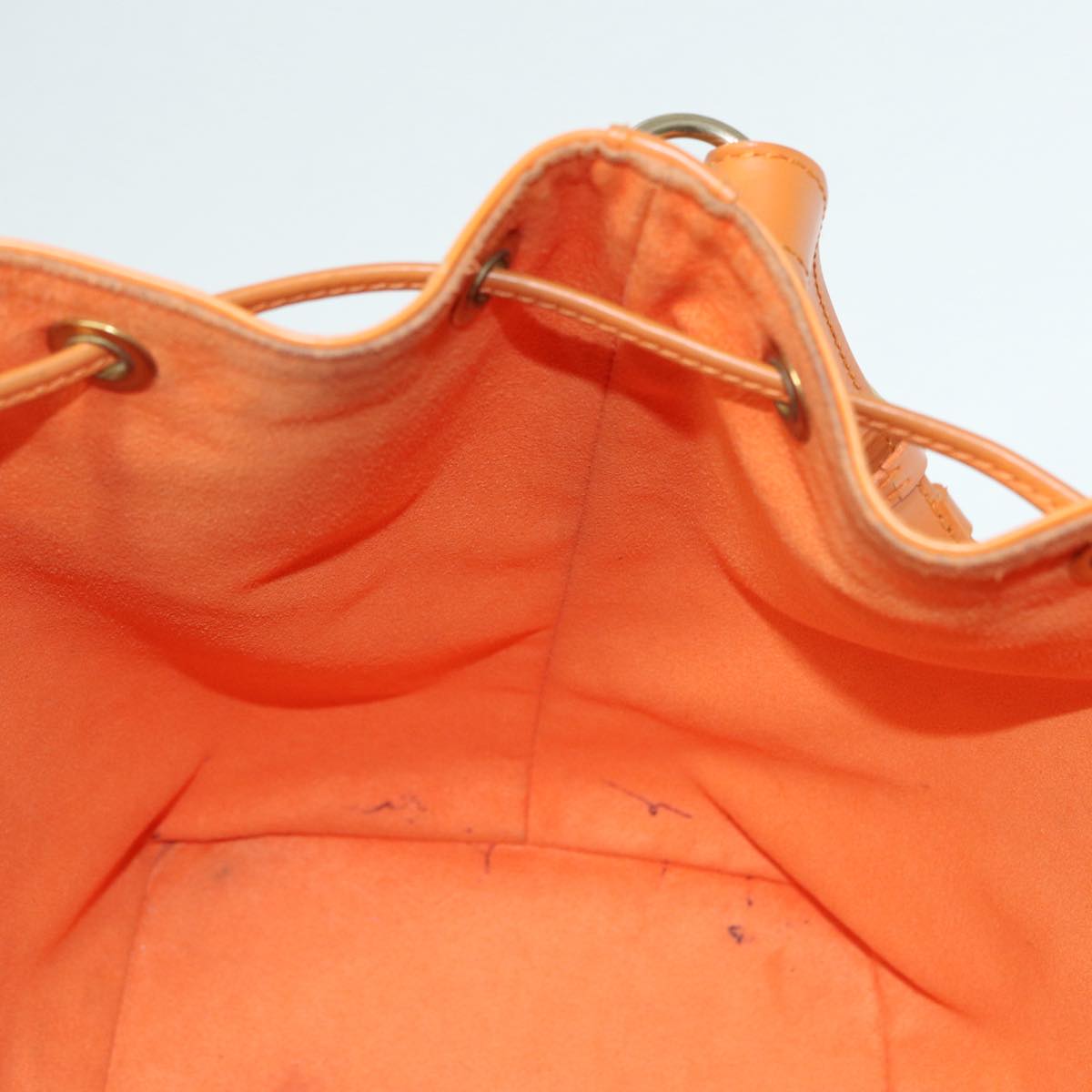 LOUIS VUITTON Epi Petit Noe Shoulder Bag Orange Mandarin M5901H LV 87364